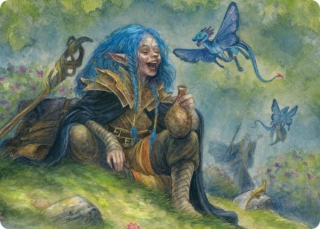 Feywild Trickster Art Card [Dungeons & Dragons: Adventures in the Forgotten Realms Art Series] | Spectrum Games