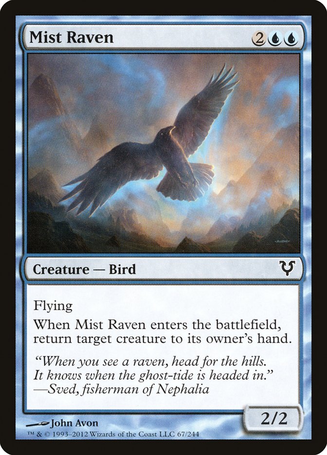 Mist Raven [Avacyn Restored] | Spectrum Games