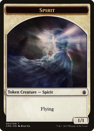 Spirit Token (003) [Commander Anthology Tokens] | Spectrum Games