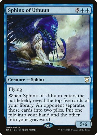 Sphinx of Uthuun [Commander 2018] | Spectrum Games