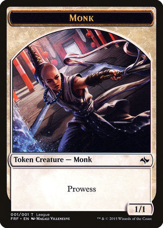 Monk Token (League) [League Tokens 2015] | Spectrum Games