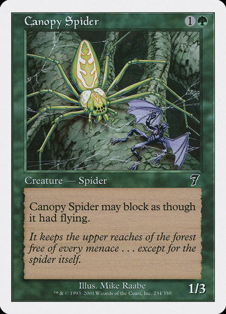 Canopy Spider [Seventh Edition] | Spectrum Games