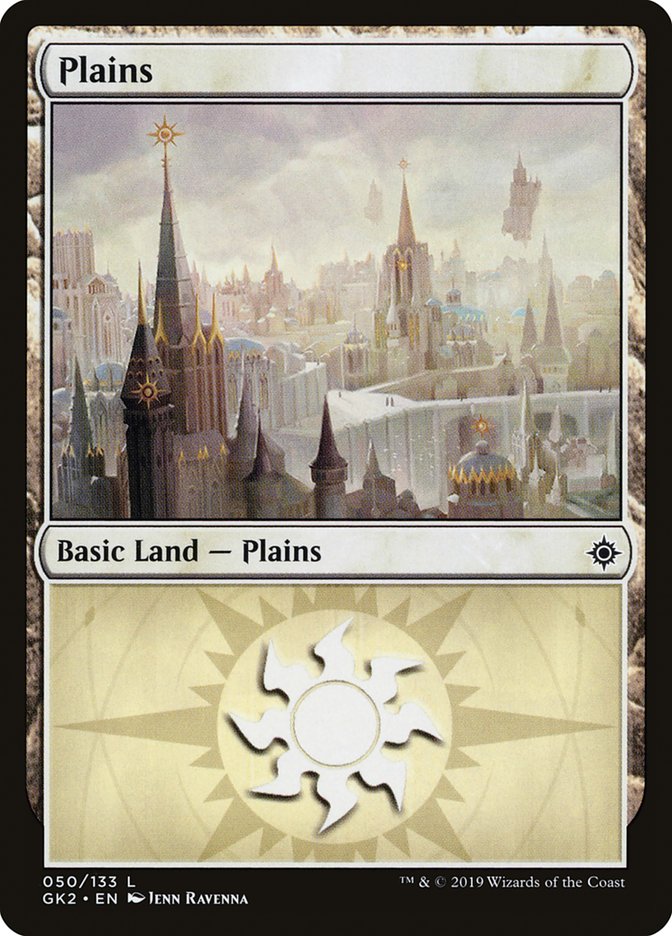 Plains (50) [Ravnica Allegiance Guild Kit] | Spectrum Games