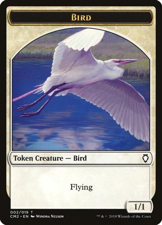 Bird Token [Commander Anthology Volume II Tokens] | Spectrum Games
