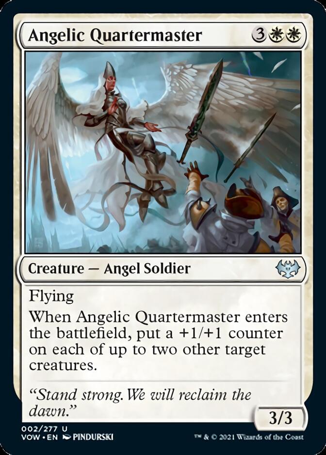 Angelic Quartermaster [Innistrad: Crimson Vow] | Spectrum Games