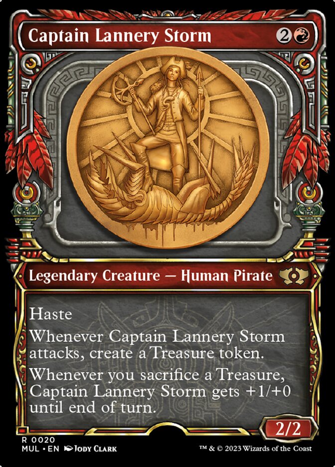 Captain Lannery Storm [Multiverse Legends] | Spectrum Games