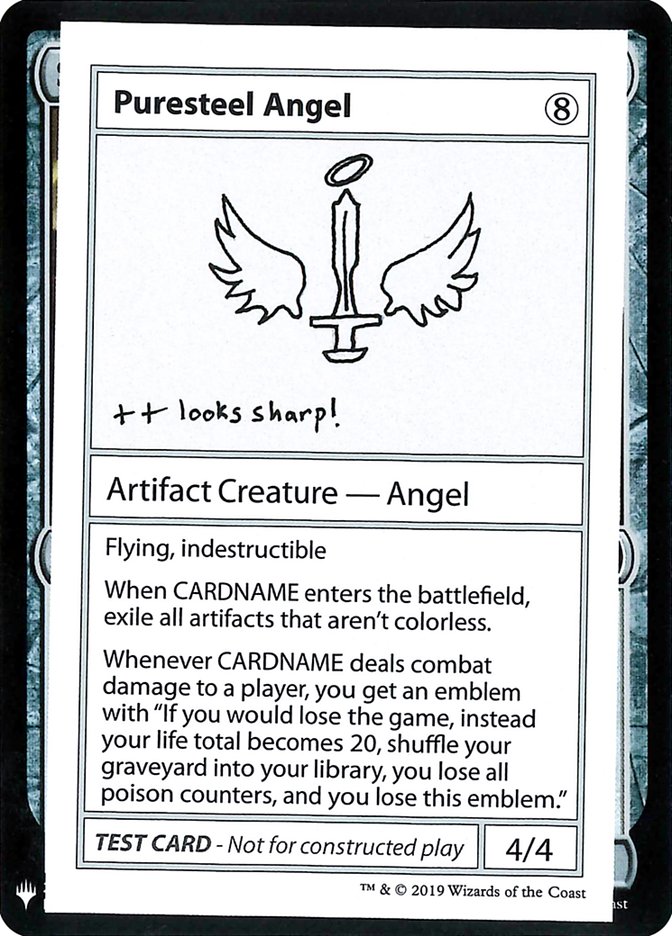 Puresteel Angel [Mystery Booster Playtest Cards] | Spectrum Games