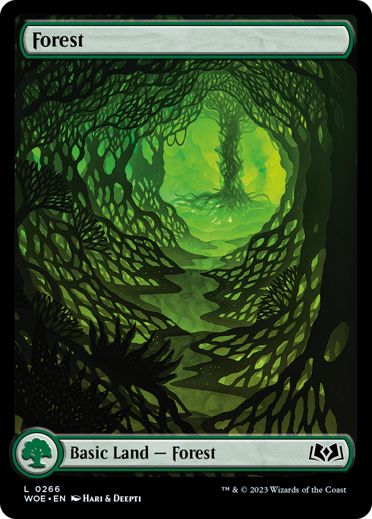 Forest (266) (Full-Art) [Wilds of Eldraine] | Spectrum Games
