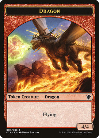 Dragon Token [Dragons of Tarkir Tokens] | Spectrum Games