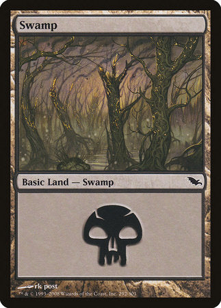 Swamp (292) [Shadowmoor] | Spectrum Games