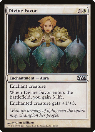 Divine Favor [Magic 2012] | Spectrum Games