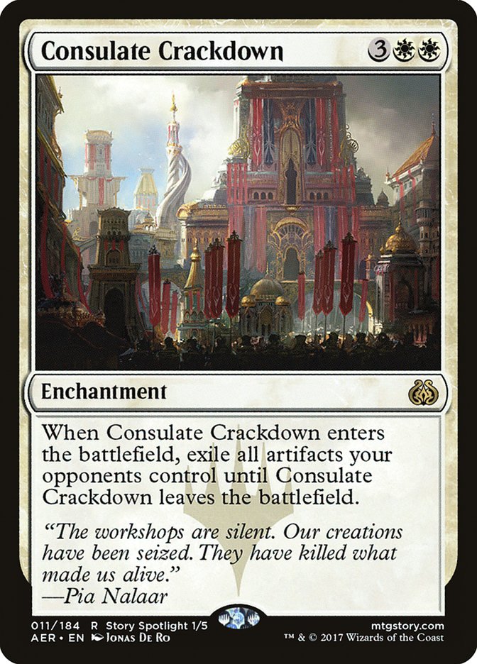 Consulate Crackdown [Aether Revolt] | Spectrum Games