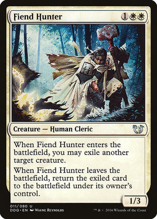 Fiend Hunter [Duel Decks: Blessed vs. Cursed] | Spectrum Games