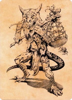 Taunting Kobold Art Card [Commander Legends: Battle for Baldur's Gate Art Series] | Spectrum Games