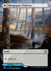 Hengegate Pathway // Mistgate Pathway (Borderless Alternate Art) [Kaldheim] | Spectrum Games