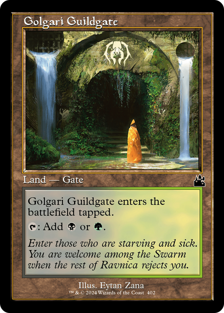 Golgari Guildgate (Retro Frame) [Ravnica Remastered] | Spectrum Games