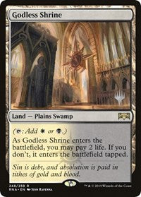 Godless Shrine [Promo Pack: Throne of Eldraine] | Spectrum Games