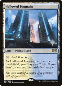 Hallowed Fountain [Promo Pack: Throne of Eldraine] | Spectrum Games