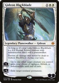 Gideon Blackblade [Promo Pack: Throne of Eldraine] | Spectrum Games