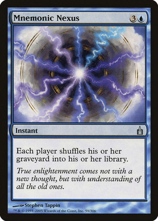 Mnemonic Nexus [Ravnica: City of Guilds] | Spectrum Games