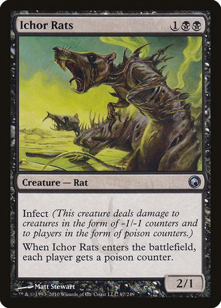 Ichor Rats [Scars of Mirrodin] | Spectrum Games