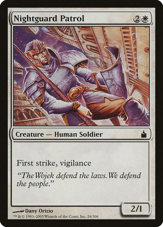Nightguard Patrol [Ravnica: City of Guilds] | Spectrum Games