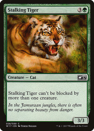 Stalking Tiger [Welcome Deck 2017] | Spectrum Games