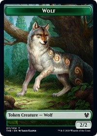 Wolf Token [Theros Beyond Death] | Spectrum Games