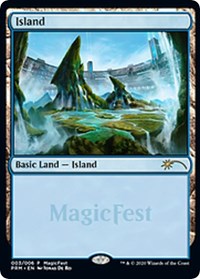 Island (2020) [MagicFest Cards] | Spectrum Games