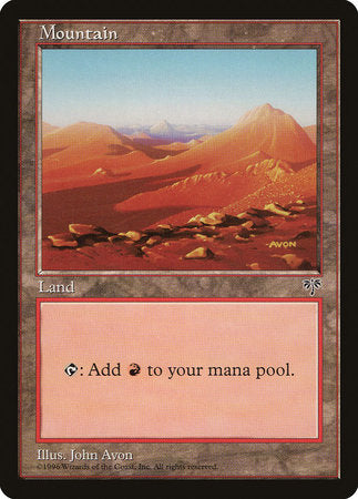 Mountain (Orange) [Mirage] | Spectrum Games