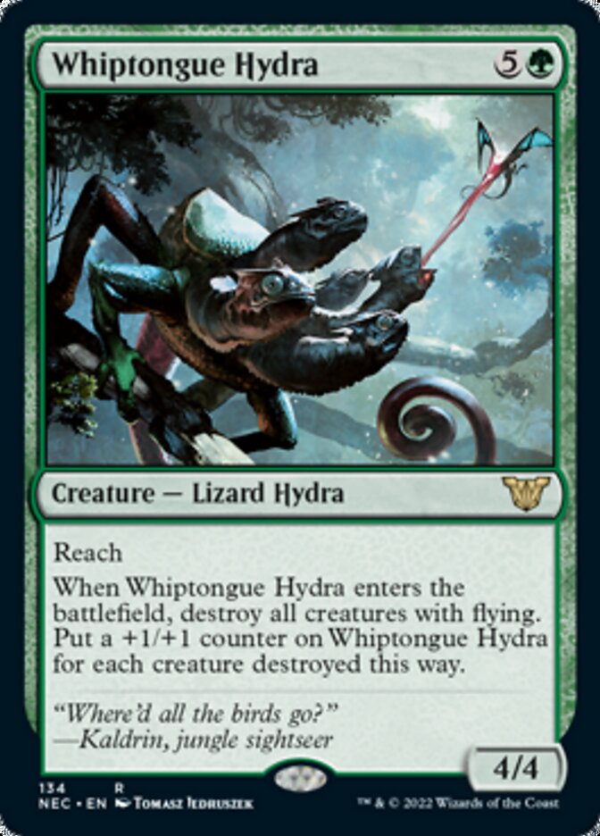 Whiptongue Hydra [Kamigawa: Neon Dynasty Commander] | Spectrum Games