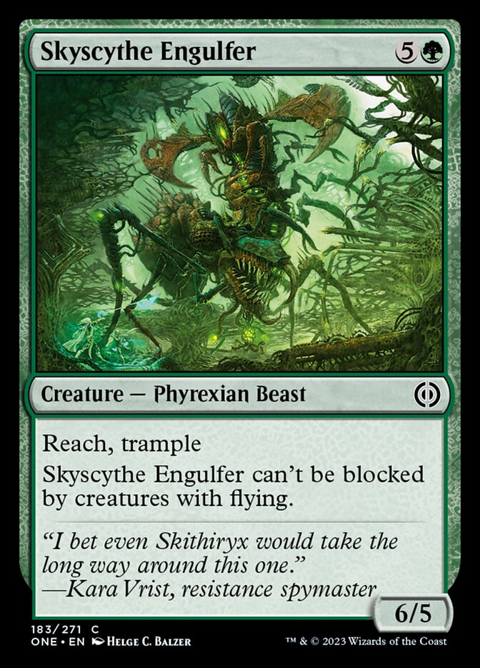 Skyscythe Engulfer [Phyrexia: All Will Be One] | Spectrum Games