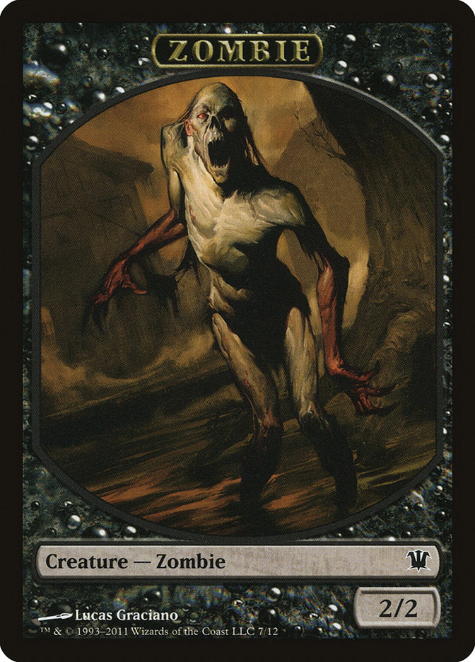 Zombie (7/12) [Innistrad Tokens] | Spectrum Games