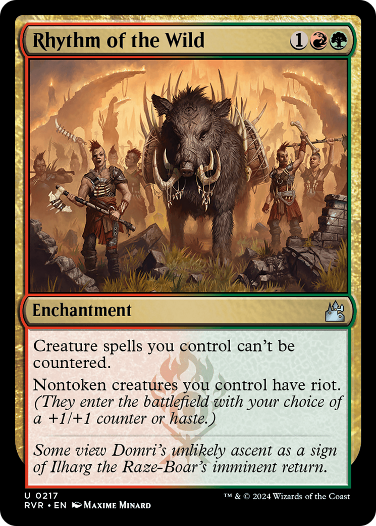Rhythm of the Wild [Ravnica Remastered] | Spectrum Games