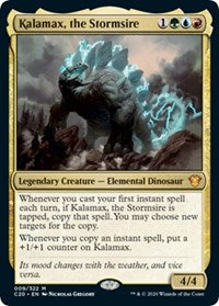 Kalamax, the Stormsire (Commander 2020) [Oversize Cards] | Spectrum Games