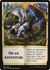 On An Adventure Double-sided Emblem (Challenger 2020) [Unique and Miscellaneous Promos] | Spectrum Games