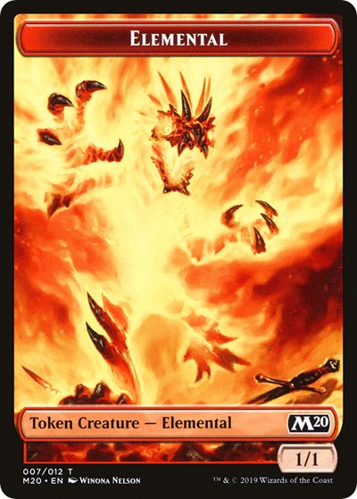 Elemental // Satyr Double-sided Token (Challenger 2020) [Unique and Miscellaneous Promos] | Spectrum Games