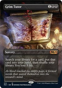 Grim Tutor (Alternate Art) [Core Set 2021] | Spectrum Games