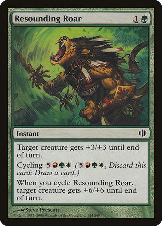 Resounding Roar [Shards of Alara] | Spectrum Games