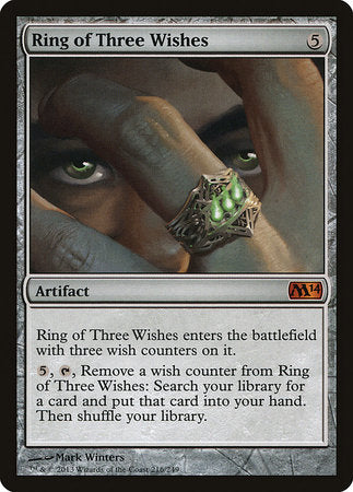 Ring of Three Wishes [Magic 2014] | Spectrum Games