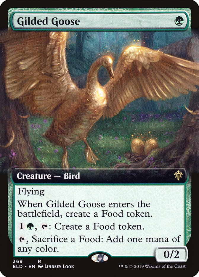 Gilded Goose (Extended Art) [Throne of Eldraine] | Spectrum Games