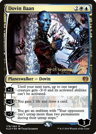 Dovin Baan [Kaladesh Promos] | Spectrum Games