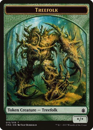 Treefolk Token (015) [Commander Anthology Tokens] | Spectrum Games