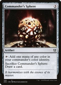 Commander's Sphere [Zendikar Rising Commander] | Spectrum Games