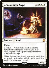 Admonition Angel [Zendikar Rising Commander] | Spectrum Games