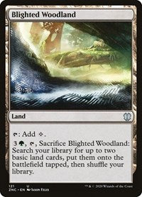 Blighted Woodland [Zendikar Rising Commander] | Spectrum Games