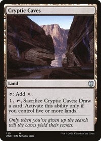Cryptic Caves [Zendikar Rising Commander] | Spectrum Games