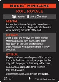 Magic Minigame: Roil Royale [Zendikar Rising] | Spectrum Games