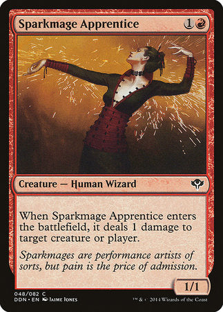 Sparkmage Apprentice [Duel Decks: Speed vs. Cunning] | Spectrum Games