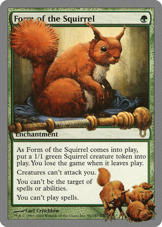 Form of the Squirrel [Unhinged] | Spectrum Games